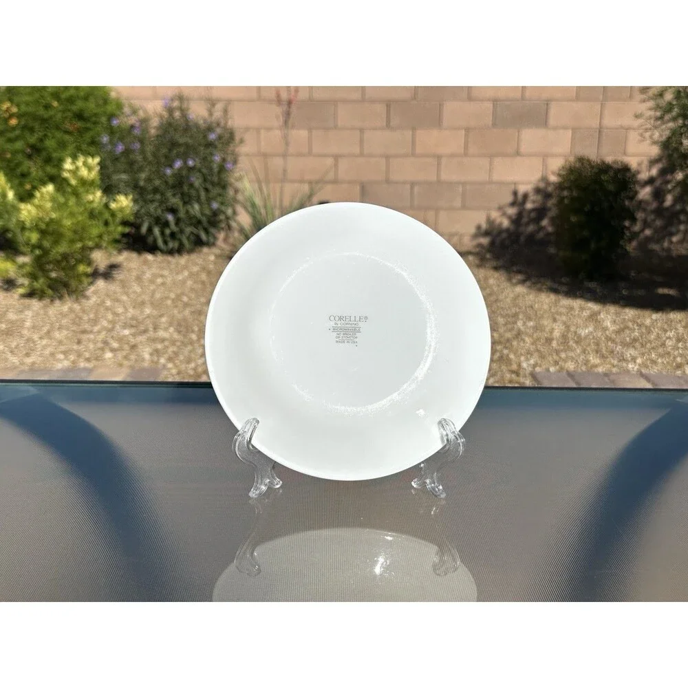 Corelle Provincial Blue 6 3/4 Inch Bread or Dessert Plates Blue Flowers Set of 5